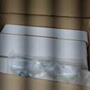 CTSNSLH 4 Tier Plastic Storage Bins with Lid 23QT - Stackable Storage Bins with Wheels, Organizers and Storage, Plastic Storage Cabinet Organization and Storage for Living Room,Office,Dorm