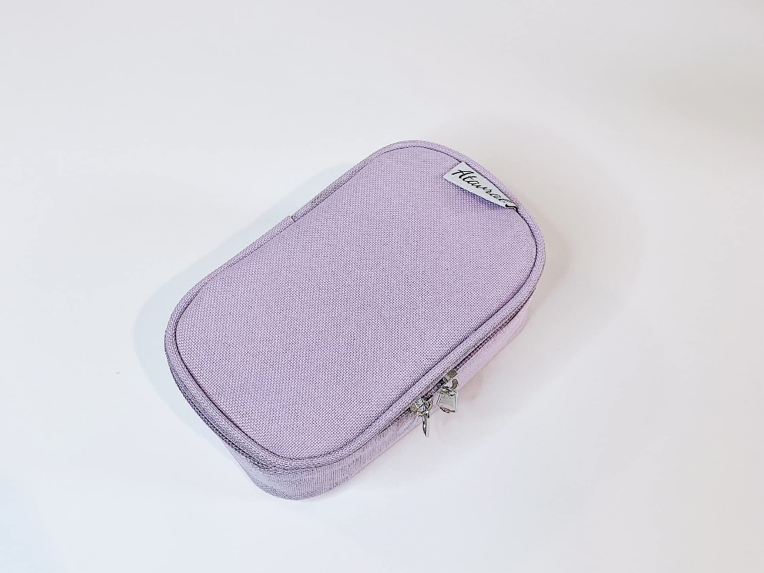 Atavral Mini Insulated Snack Bag, Lunch Bag Insulin Bag (Lavander)