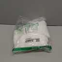 NICETOWN White Sheer Curtains 54 inch Length for Nursery, Rod Pocket & Back Tab Linen Blend Window Treatments Semi Sheer Privacy with Light Filter for Kids Room, W52 x L54, 2 Panels