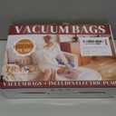 Travel Vacuum Storage Bags with Rechargeable USB Pump, 9 Pack Carry-On Size Compression Packing Bags for Luggage and Suitcase, Space Saver for Clothes and Clothing Travel