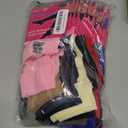 Differenttouch Ladies 12 Pairs Multi Color Pack Opaque Trouser Knee High Socks 9-11