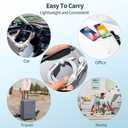 3 in 2 Charger Cable for Apple Watch, Fast Phone Watch Charger USB C Multi Fast Charging Cable Compatible with iWatch Ultra/SE/10/9/8/7/6/5/4/3/2/1 & iPhone 16/15/14/13/12,6ft (Pink)