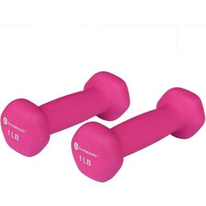 GYMENIST Pair of Dumbbells Set of 2 Soft Non Slip Grip Dumbbells Pair Covered with Neoprene