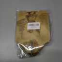 Grace Yonks Christmas Tissue Box Cover Square, Vintage Santa with Tree Sketch Design Cube Case for Facial Tissues, 5.2" PU Leather. (104)