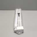 LazBlinds No Tools No Drill Cordless 1" Vinyl Mini Blinds, 100% Privacy S-Curve Blinds for Indoor Windows, Room Darkening Horizontal Window Blinds and Shades for Home, 20" W x 36" H, White