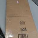 Moen Matte Black 54 to 72-Inch Adjustable Fixed Mount Single Curved Shower Curtain Rod for Bathroom, CSR2160BL