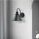 Vintage Black Farmhouse Wall Sconces,Industrial Gooseneck Wall Lamp (01-Gooseneck Wall Light)