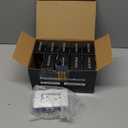 ELECTECK 10 Pack GFCI Outlets 20 Amp, Non-Tamper Resistant, Decor GFI Receptacles with LED Indicator, Ground Fault Circuit Interrupter, Wallplate Included, ETL Listed, White