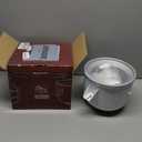 Ice Cream Maker Attachment for KitchenAid Stand Mixer, Ice Cream Bowl Compatible with 4.5Qt and Larger Stand Mixers, Ice Cream & Sorbet Gelato Maker Attachment, 2 Quart, White (ICM-KA-White)