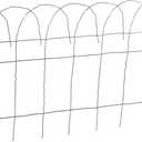 Best Garden 14 In. H x 20 Ft. L Galvanized Wire Decorative Border Fence - 1 Each