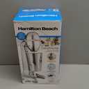 Hamilton Beach DrinkMaster Electric Drink Mixer, Retro Milkshake Maker & Milk Frother, 2 Speeds, Extra-Large 28 oz. Stainless Steel Cup, Classic Chrome