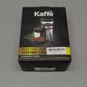 Kaffe Electric Coffee Burr Grinder - 5.5oz - Stainless Steel (Cleaning Brush Included)