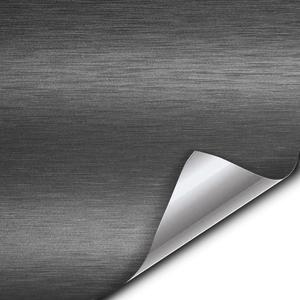 VViViD XPO Dark Grey Brushed Metallic Car Wrap Vinyl Roll (1.49ft x 5ft)