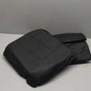 BABYBLU Car Seat Covers Full Set,Universal Leather Seat Covers for Cars,Waterproof Automotive Car Seat Covers for Most Vehicles SUV Pick-up Truck (Black, Full Set)