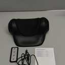 Ringco Neck Massager with Heat, Red Light & Vibration Adjustable, Heated Neck Stretcher with 3 Modes, Rechargeable Cervical Traction Device for Pain Relief & Muscle Relaxation, Christmas Gift (Black)