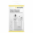 Acoustix™ True Wireless Earbuds - White