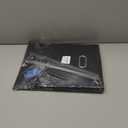 Hleelomi Collapsible File Box with Lid & Plastic Slide - Hanging Document Organizer for Office/Home, 14.96x12.6x10.83 Inch,Decorative Home File Bin,Black, 1 Pack (No Folders Included)