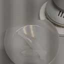 Bella Depot Socket Fan Light with Remote - 20.5 E26 Base LED Ceiling Fan for Indoor with Memory Dimmable Lights for Bedroom, Kitchen, and Balcony