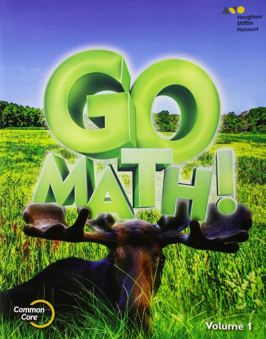 Student Edition Volume 1 Grade 3 2015 (Go Math!) 1st Edition by Houghton Mifflin Harcourt (Author)- Paperback