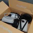 Table Lamp for Living Room Bedroom, 23.5" Table Lamps Set of 2 with USB C+A Ports, Bedside Lamps for Nightstand with Linen Lamp Shades, 2 Dimmable LED Bulbs Included, Black