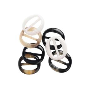 6 Pcs 5CM Multicolor Fashion Resin T Shirt Clips Simple Tee Shirt Rings Clasps Elegant Scarf Buckles Slides Waistband Neckerchief Clasps Sewing Notions and Supplies for Women Girls
