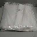 T Shirt Bags 11x14 inch 100 Pack Clear Shirt Packaging Bags Frosted with Handle & Zipper for Small Business