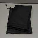 RV Skylight Window Shade, 23 " (L) x 15 " (W), Foldable Magnet RV Blackout Cover, UV Rays Protection Camper Trailer Fan Vent Cover, Waterproof Thickened Oxford Fabric (Black)