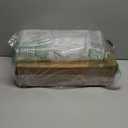 Stackable Water Bottle Organizer, Large Compartment Water Bottle Holder, 4 Tier Clear Water Bottle Organizer for Cabinet, Bottle Rack for Kitchen Organization and Storage - Hold 16 Bottles