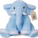 Elephant Weighted Stuffed Animals 5 lbs 16 inches Blue, Large Weighted Elephant Plushie Cuddly Pillow Gift for Kids & Adults