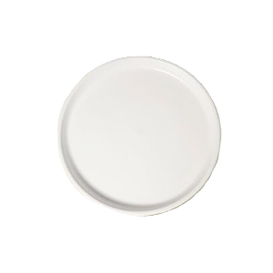 Plant Water Catcher Trays - Ceramic Plant Saucers 12 Inch Plant Trays for Indoors No Holes Plant Drip Trays Drainage Decorative Flower Pot Saucers Large Plant Dishes 1 Pack White