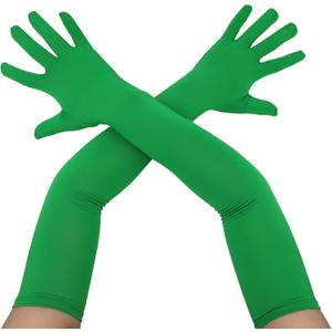 Aniler Chromakey Gloves Green Chroma Key Mask Hood Invisible Effects Background Chroma Keying Green Gloves Mask