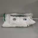 NICETOWN 100% Blackout Window Curtain Panels, Cold and Full Light Blocking Drapes with Black Liner for Nursery, 84 inches Drop Thermal Insulated Draperies (White, 2 Pieces, 52 Wide Each Panel)