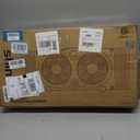 shinic Window Fan with Reversible Airflow Quiet, Twin 9" Blades, Full Remote Control, 3 Functions-3 Speeds, Bathroom Kitchen Window Exhaust Fan, Width Adjustable (From 23.8" to 37") ETL Certified, Window Fan With Foam Seal Strip