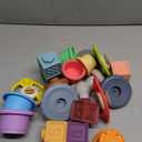 Montessori Toys for Babies Ages 6–12–18 Months with Sensory Shape Sorter Matching Game Box Stacking Cups Soft Ring, Building Blocks, Spinner Developmental Learning Toys for Toddlers 1+ Year Old