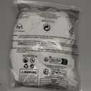 TZLDN Long Sleeve Workout Tops for Women Crop Tops with Built in Bra Padded Square Neck Yoga Athletic Gym Shirts Low Impact (Medium, White)