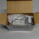 100 Pcs Christmas Hanging Photo Frame Ornaments, Personalized Clear Acrylic Double Sided Mini Christmas Picture Frame Ornaments with Rope for Xmas Tree Decoration (Vertical Rectangular)