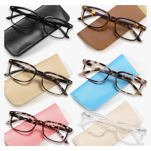 NOVIVON 6 Pack Reading Glasses for Women, Reading glasses men, Blue Light Blocking Readers, Computer eye glasses, Cheaters + 2,50