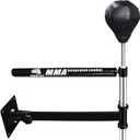 INNOLIFE Wall Mount MMA Boxing Speed Trainer Punching Spinning Bar with Punching Ball, 26.38 inches diameter, 32.28 inches height