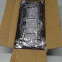 5 Pack Shower Caddy Organizer Rack Shelf for Inside Shower, Adhesive Bathroom Wall Storage Basket Rustproof Stainless Steel Shampoo Holder, Bathroom Accessory Decor Set, Black.