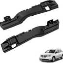 5178411AD 5178410AD Front Bumper Bracket Set Left and Right Side, Compatible with Dodge Journey 2009 2010 2011 2012 2013 2014 2015 2016 2017 (1 Pair Black)