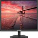 SKitphrati 17" Monitor Square Monitor 1280 X 1024 with 45% sRGB Color Correction and 5:4 Aspect Ratio, 75 Hz, VESA Mountable, VGA, HDMI, TN Panel