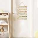 I am A Child of God Wood Sign,Woodland Animals Hanging Wooden Sign,Bible Verses Door Hanging,Christian Religious Wall Plaque,Inspirational Quotes Door Sign for Christian Nursery Home Room