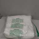 RYB HOME White Semi Sheer Curtains 84 inches Long - Living Room Curtains for Half Privacy, Linen Textured Sheer Light Filtering Vertical Window Drapes for Bedroom Dining, Width 52 inch, 2 Panels