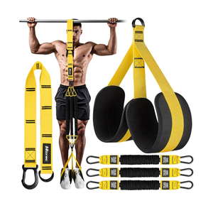 Pull Up Assistance Bands, Adjustable Heavy Duty Resistance Band for Pull Up, 3 Pull Up Bands, Comfortable Fabric Feet/Knee Rest, Assistance Bands for Pull-Up, Home Fitness, Body Stretching