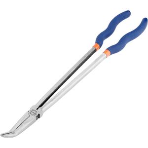 Long Reach Pliers - 16 Inches 45 Degree Angle Long Needle Nose Pliers - for Narrow Spaces and Limited Areas