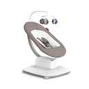 UPPAbaby Mamaroo Smart Swing Customizable Soothing Modes with MotionSync Technology Infant Recline + Bluetooth Enabled Included Newborn Insert Wells (Dark Taupe Mlange)
