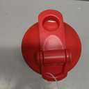USA Soccer Water Bottle Shaker One Size Clear SOCCER IS U.S. BPA Free Plastic, Red