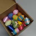 YILCER 48PCS Prefilled Easter Eggs & 3D Printed Animals Fidget Toys for Basket Stuffers, Goodie Bag Fillers, Classroom Prize Supplies, Unique Easter Basket Essentials Pocket Pets Party Favors