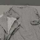 4 Pack Women's Underscrub T-Shirts, Long Sleeve 65% Cotton Tees Slim Fit Scrub Tops Scoop Neck Basic Layer Shirts S