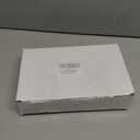 ALLYWASAI Patio Sliding Door Handle Set with Mortise Lock, Key Cylinder and Face Plate, Full Replacement Handle Lock Set Fits Door Thickness from 1-1/2" to 1-3/4", 3-15/16" Screw Hole Spacing, White